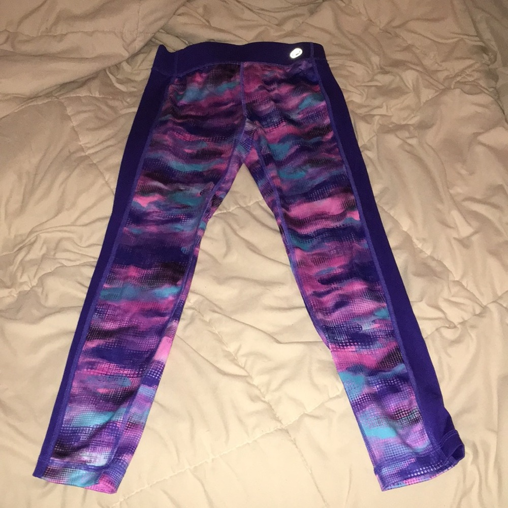 I am selling these colorful workout pants